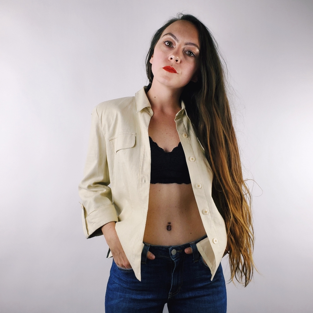 j.h collectibles Button up collared shirt Blazer